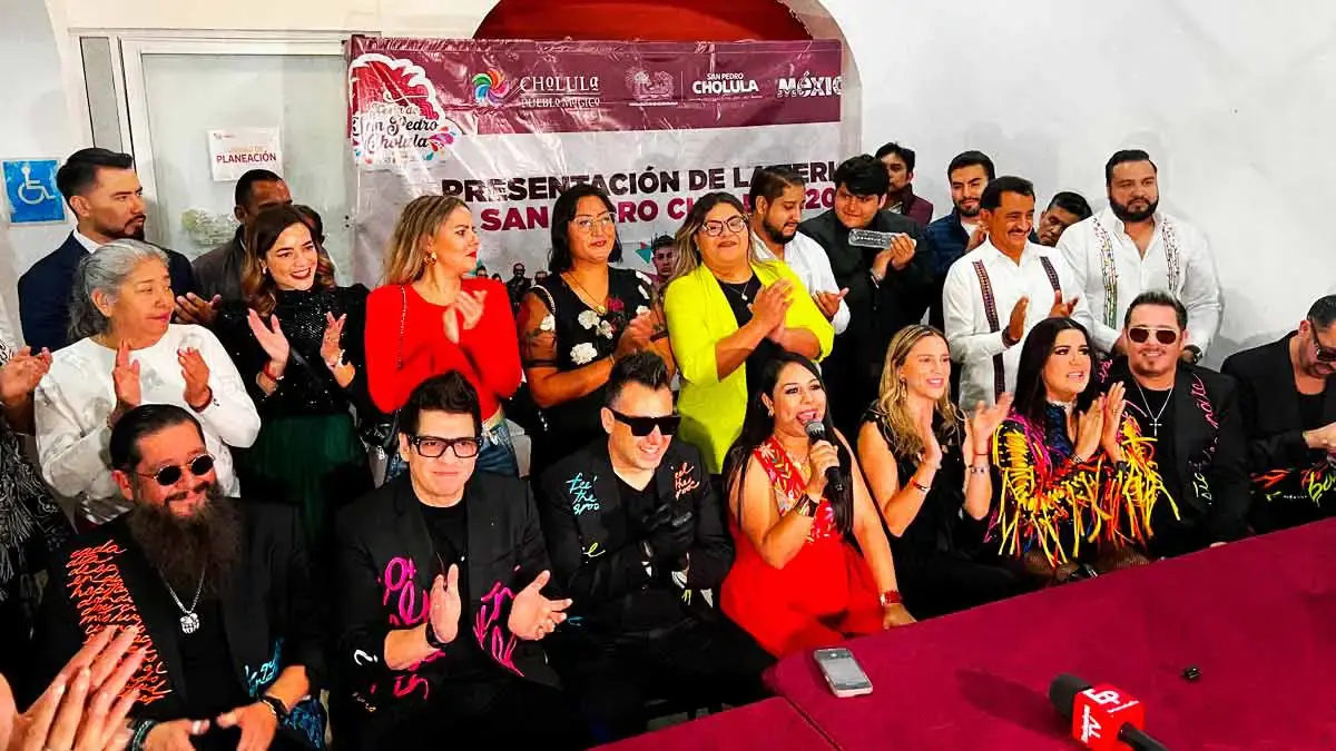 Feria de San Pedro Cholula 2025 arranca con show de Matute