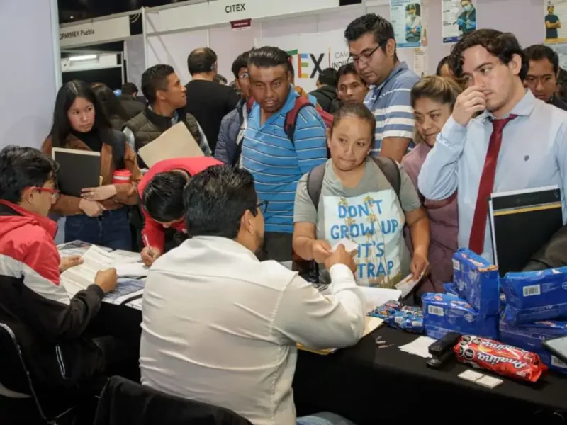 Aumenta a un millón 78 mil, el número de personas ocupadas en el municipio de Puebla