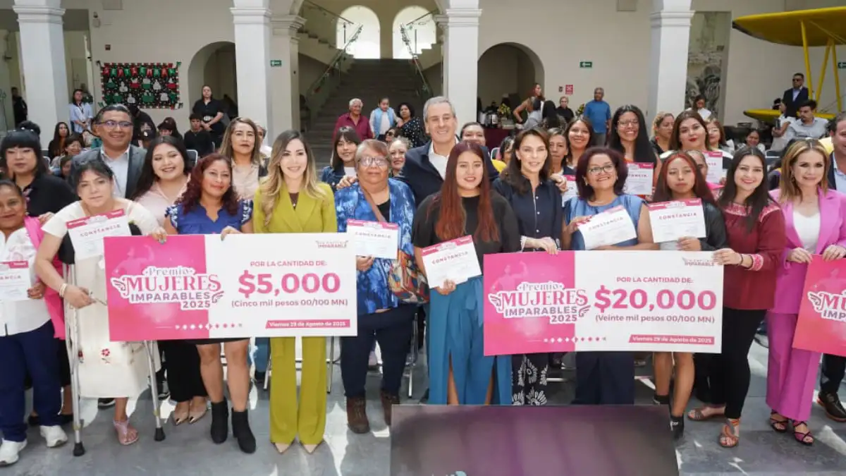 Coloca Gobierno de la Ciudad a las mujeres al centro de la agenda con el Premio Mujeres Imparables