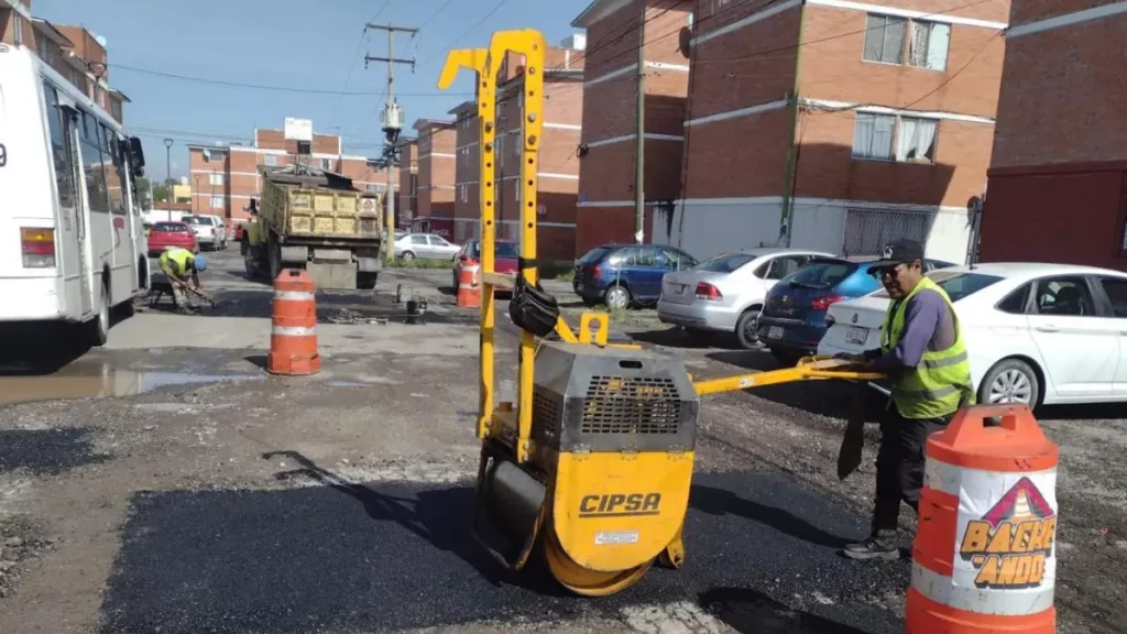 Campaña Capitalina Bacheando Puebla: más de 153 mil baches atendidos