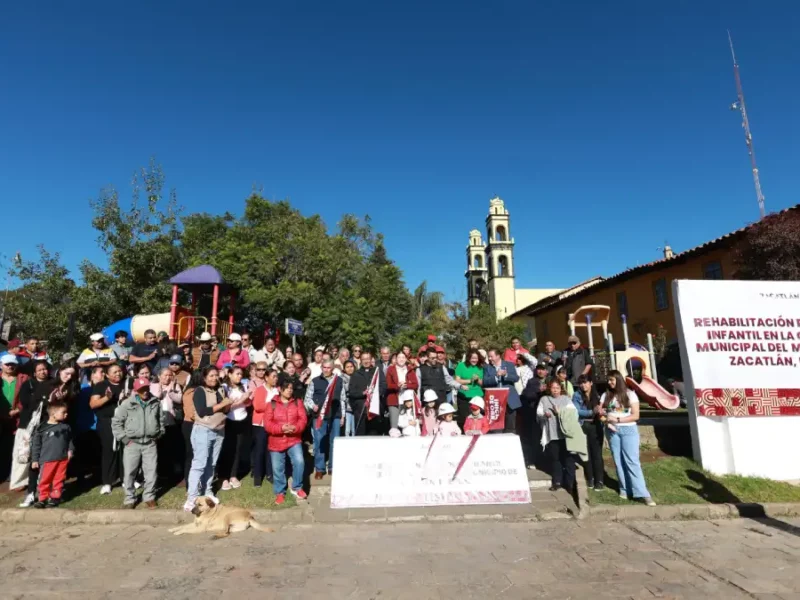 Bety Sánchez cumple: después de 11 años el parque infantil de Zacatlán será rehabilitado
