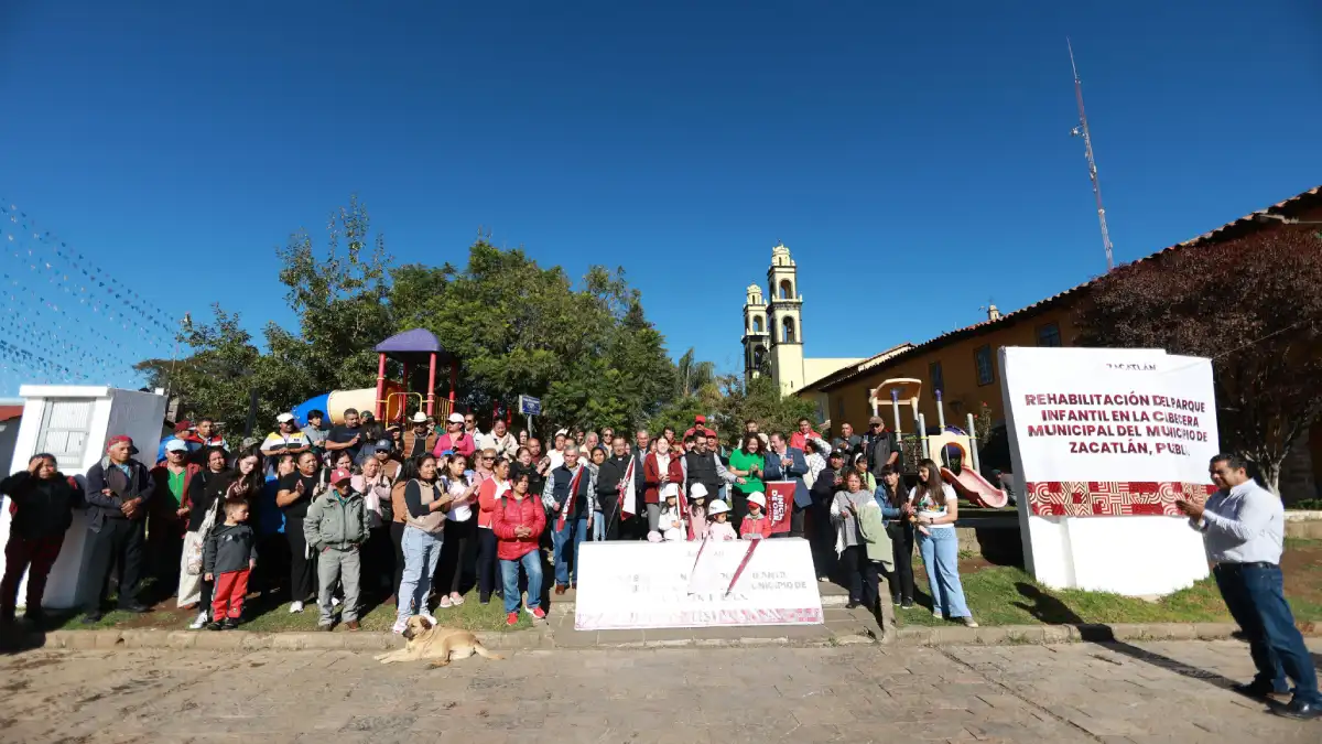 Bety Sánchez cumple: después de 11 años el parque infantil de Zacatlán será rehabilitado