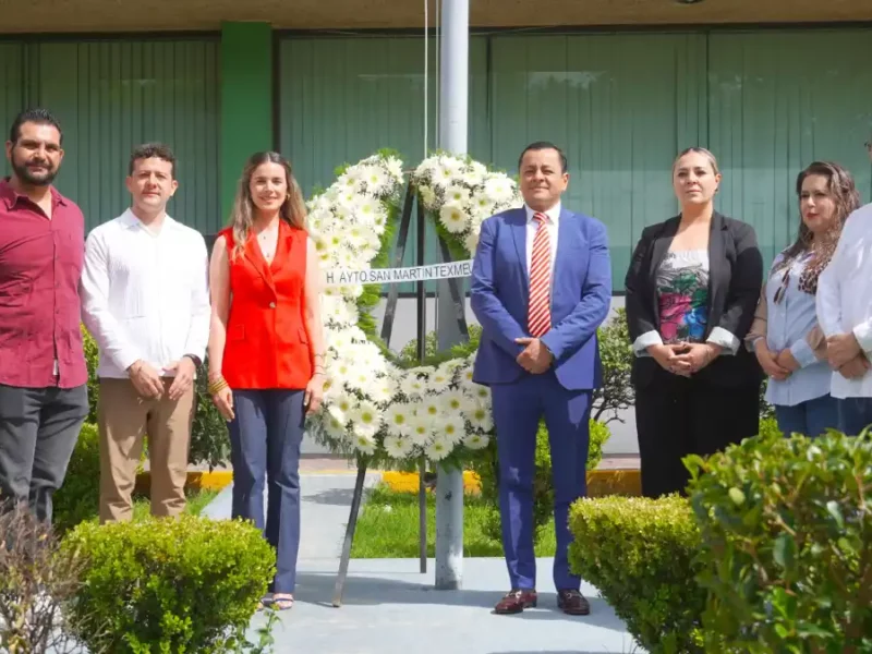 Gobierno Municipal conmemora 164 aniversario del ascenso de San Martín Texmelucan a la categoría de ciudad