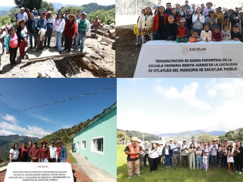 Maratón de obras en San Miguel Tenango y Cuacuila; son acciones para el bienestar de la gente: Bety Sánchez
