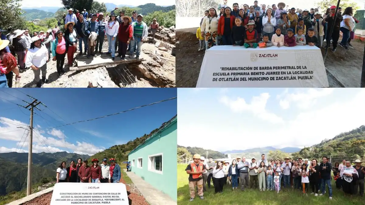 Maratón de obras en San Miguel Tenango y Cuacuila; son acciones para el bienestar de la gente: Bety Sánchez