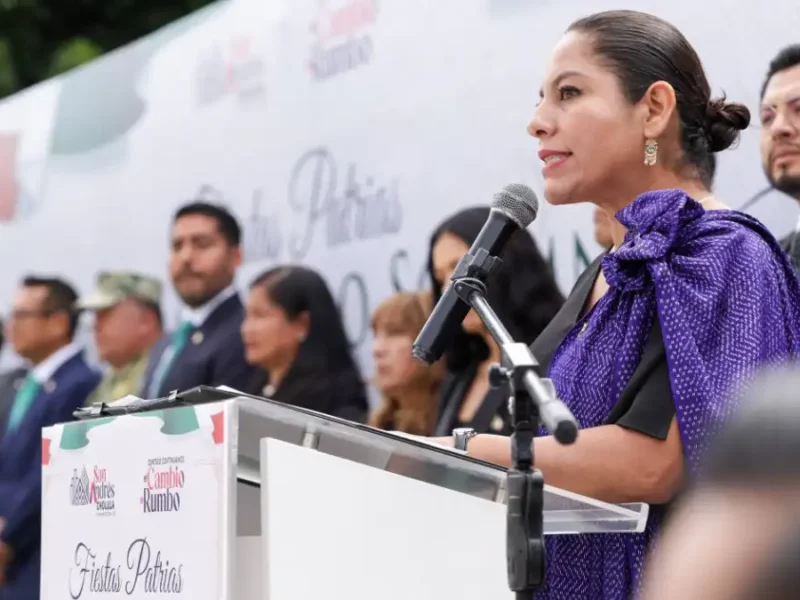 San Andrés Cholula inicia conmemoraciones patrias con la develación del Bando Solemne 2025
