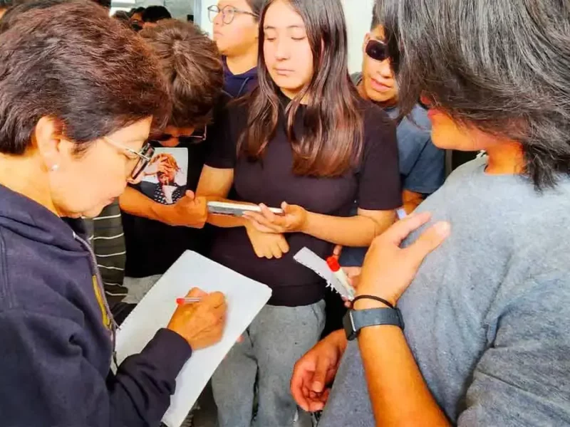 Lilia Cedillo promueve inclusión escolar con “Rechazo Cero” en Prepa Calderón