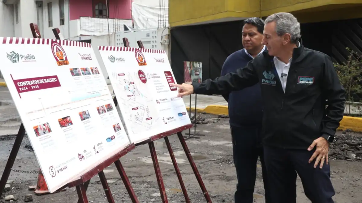 Fortalece Pepe Chedraui Campaña Bacheando Puebla: 25 cuadrillas se desplegarán en la ciudad