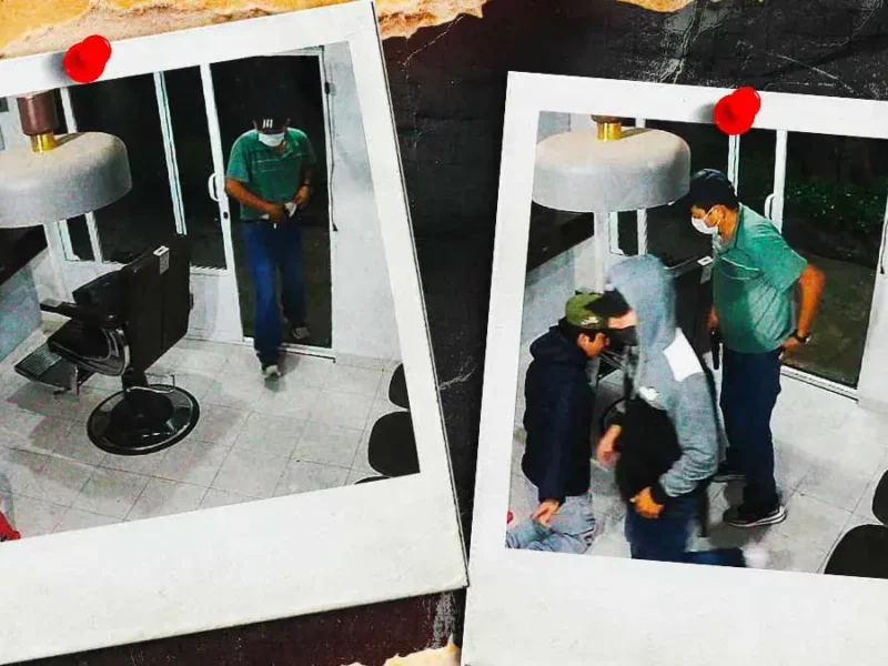 Sujetos armados asaltaron barbería de Puebla; roban dinero y celular al dueño