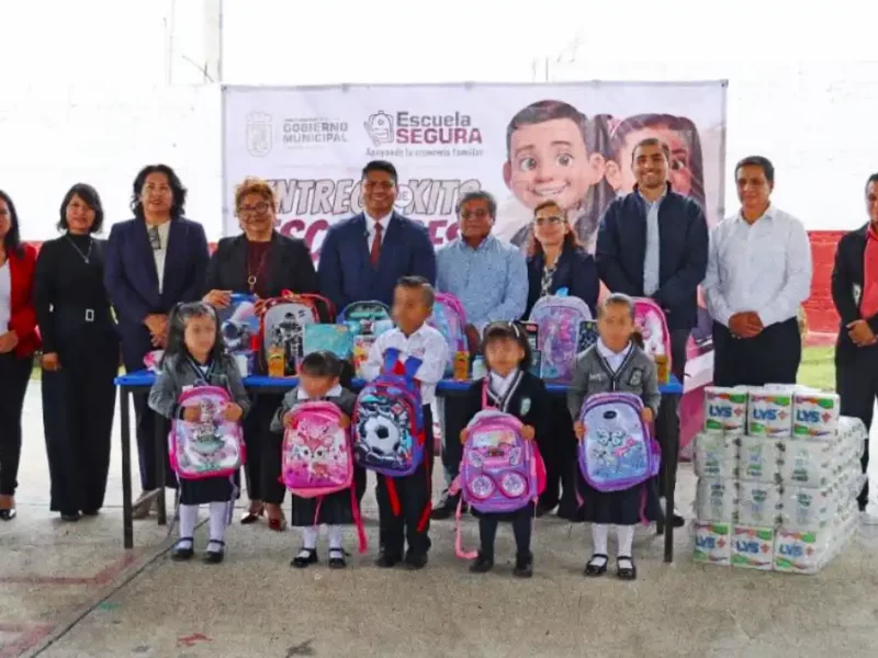 Inicia Omar Muñoz programa “Escuela Segura”