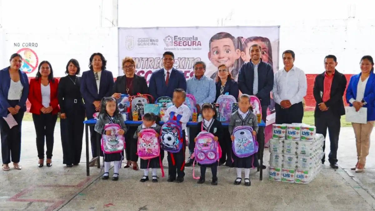 Inicia Omar Muñoz programa “Escuela Segura”