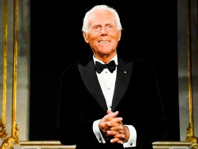 Murió Giorgio Armani, diseñador que transformó Hollywood y la moda mundial