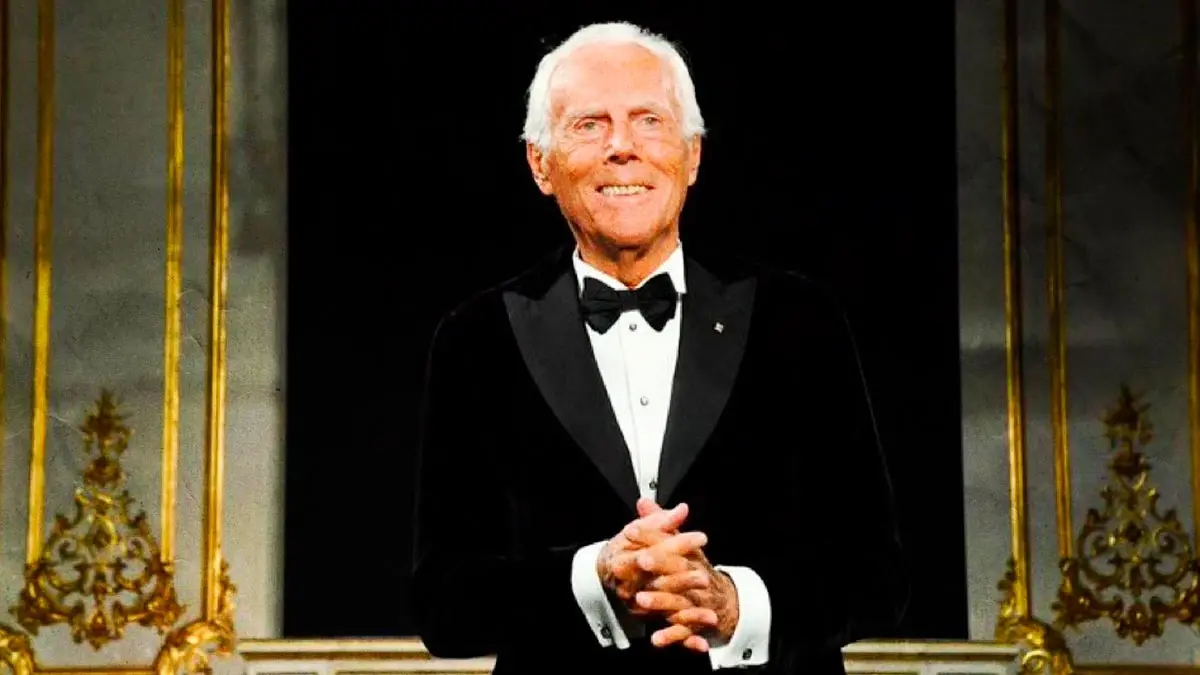 Murió Giorgio Armani, diseñador que transformó Hollywood y la moda mundial