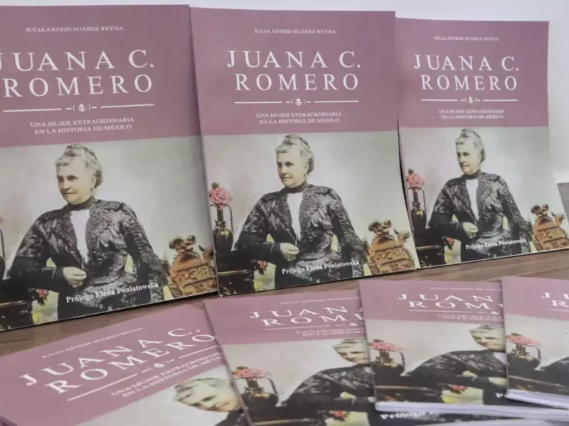 En el Congreso del Estado presentan el libro "Juana C. Romero, una mujer extraordinaria en la historia de México"