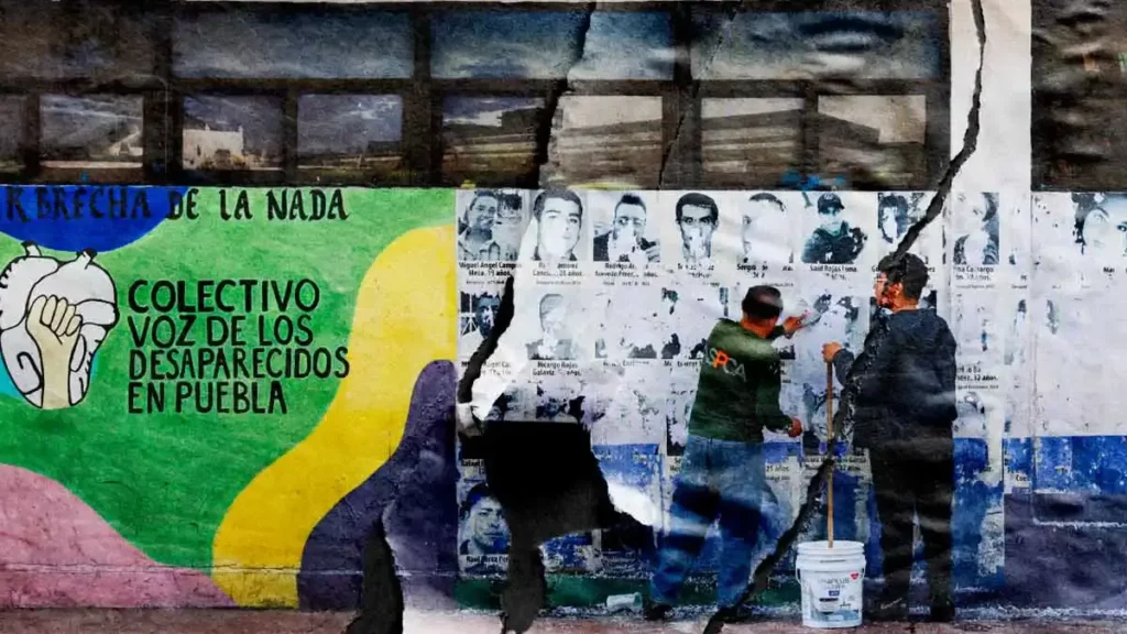Ayuntamiento de Puebla repondrá mural de Voz de los Desaparecidos borrado del CAM
