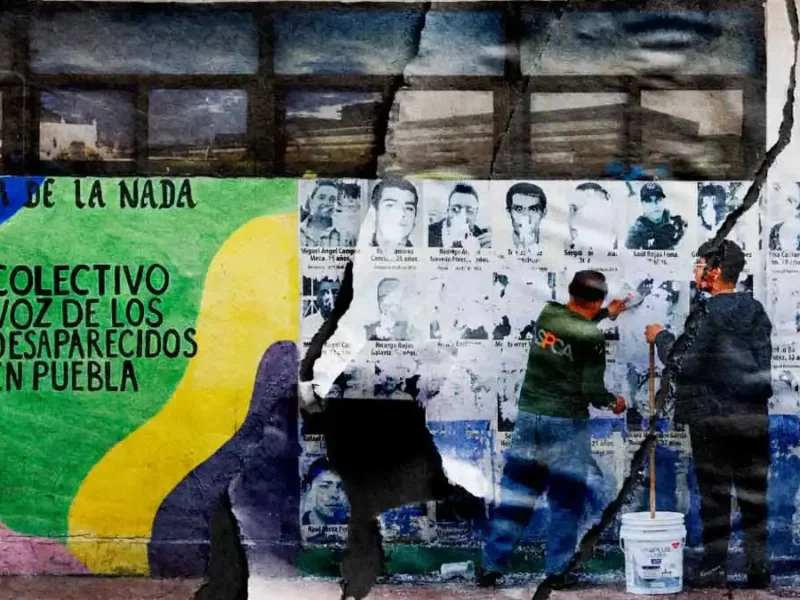 Ayuntamiento de Puebla repondrá mural de Voz de los Desaparecidos borrado del CAM
