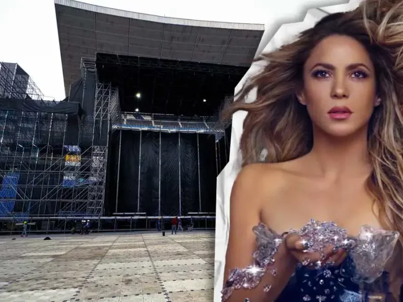 Así sera el escenario de Shakira para sus conciertos en el Estadio Cuauhtémoc de Puebla