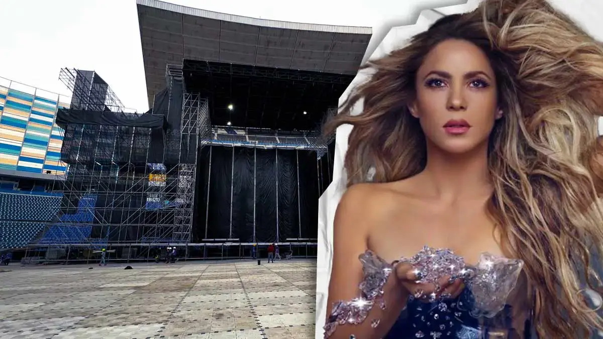 Así sera el escenario de Shakira para sus conciertos en el Estadio Cuauhtémoc de Puebla