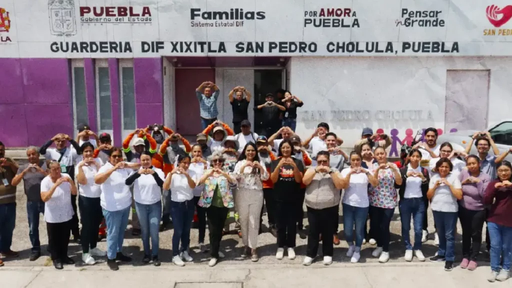 Realiza Gobierno de Tonantzin Fernández faena comunitaria en la Guardería DIF de Xixitla