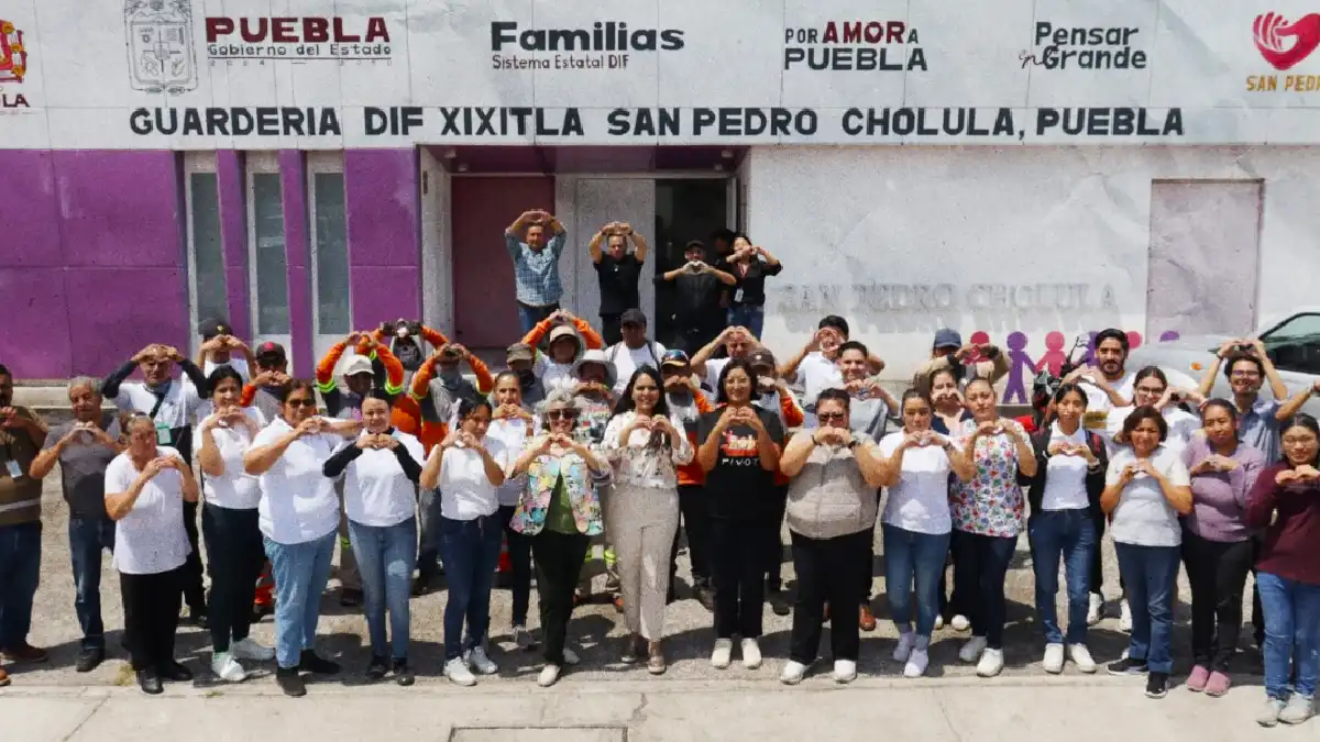 Realiza Gobierno de Tonantzin Fernández faena comunitaria en la Guardería DIF de Xixitla