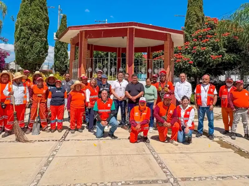 Realiza Gobierno de la Ciudad campaña de limpieza en las 17 Juntas Auxiliares
