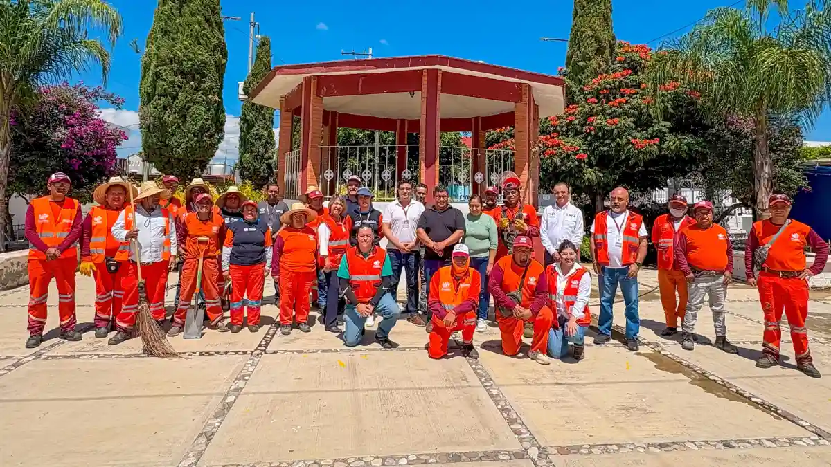 Realiza Gobierno de la Ciudad campaña de limpieza en las 17 Juntas Auxiliares
