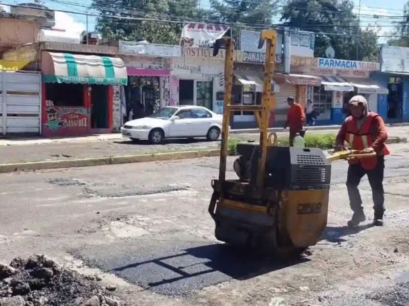 Campaña Capitalina Bacheando Puebla: acciones para mejorar la movilidad urbana