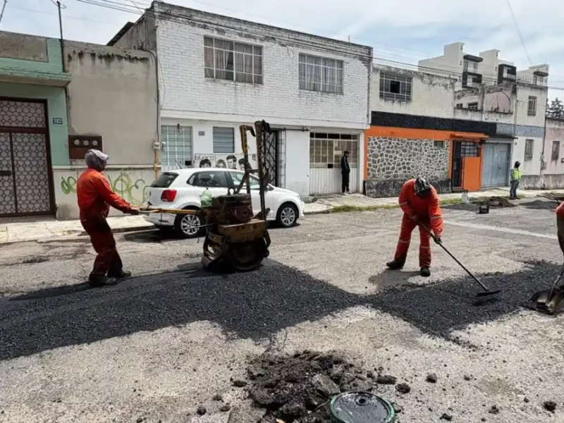 Campaña Capitalina Bacheando Puebla: prioriza atención en accesos a la ciudad