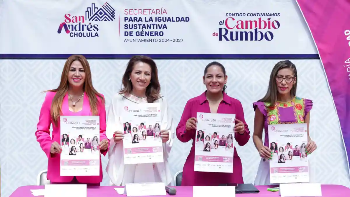 Foro Ser Mujer, un espacio de reflexión y empoderamiento en San Andrés Cholula