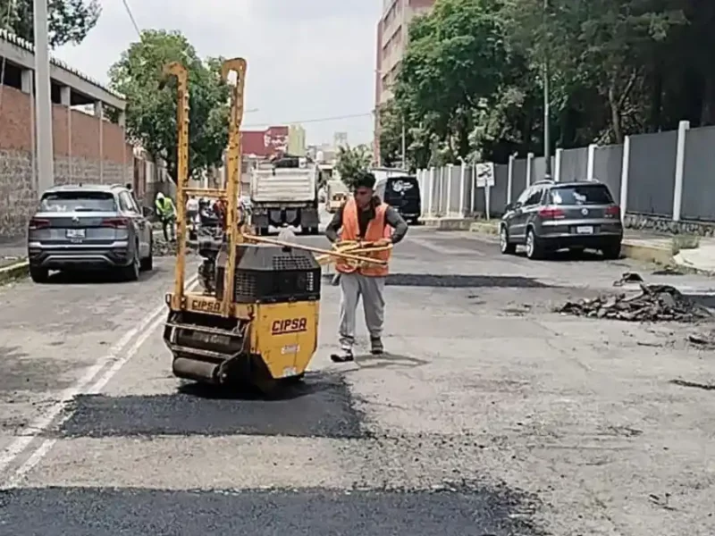 Campaña Capitalina Bacheando Puebla: optimiza la movilidad de las y los poblanos