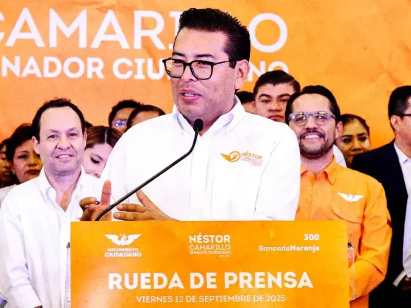 Néstor Camarillo niega pedir la dirigencia de Movimiento Ciudadano para sumarse al partido