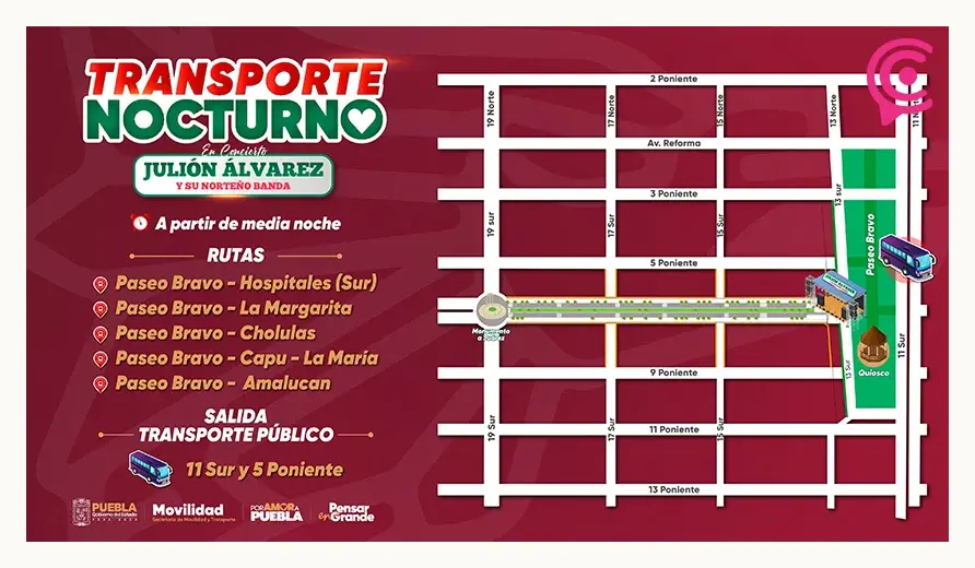 Cierres viales y medidas de movilidad por Corredor Patrio 2025