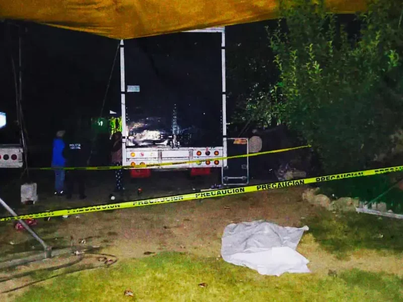 Matan a golpes a hombre durante riña en baile sonidero en Rafael Lara Grajales