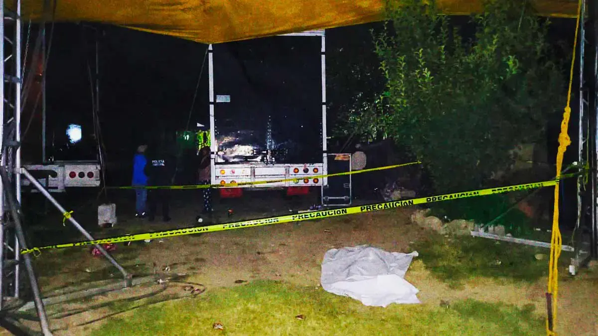 Matan a golpes a hombre durante riña en baile sonidero en Rafael Lara Grajales