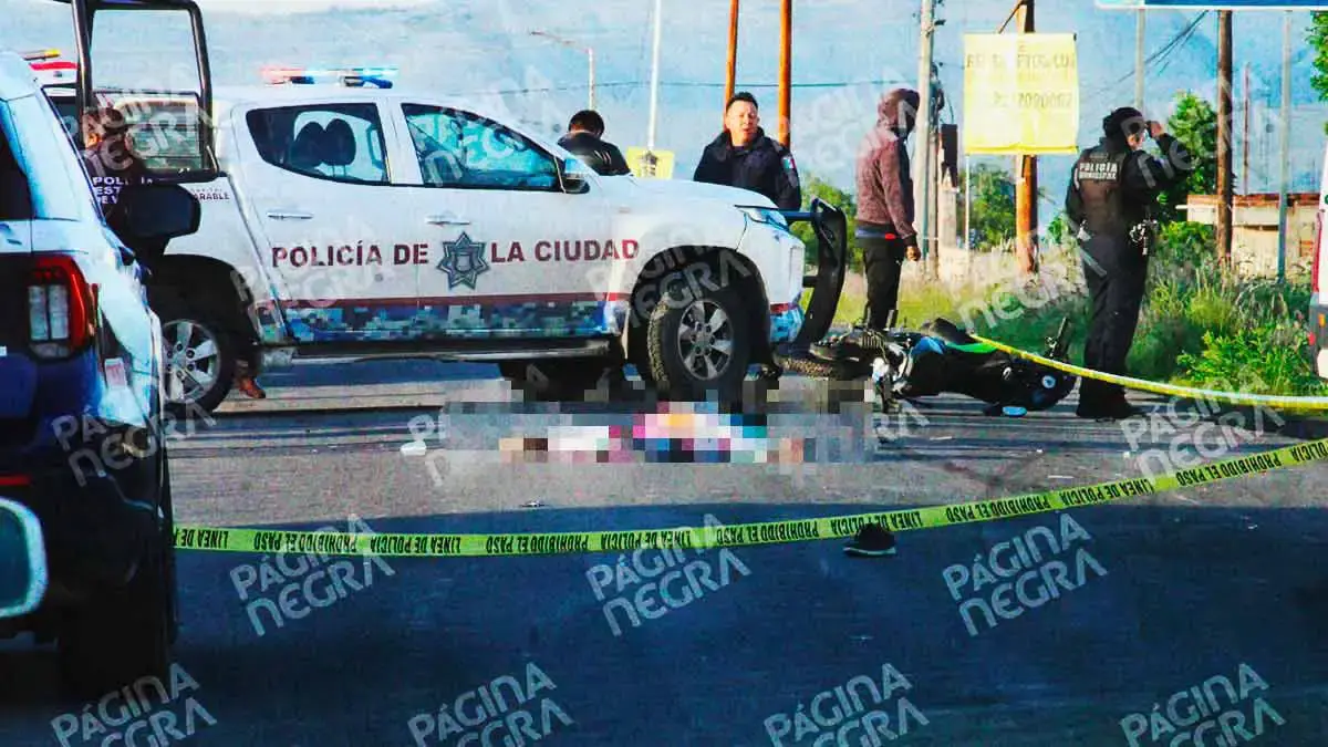 Motociclista murió en percance vehicular en San Pedro Zacachimalpa, Puebla