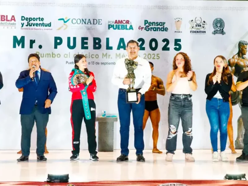 Rebeca Flores y Cristian Eduardo triunfan en el Mr Puebla 2025