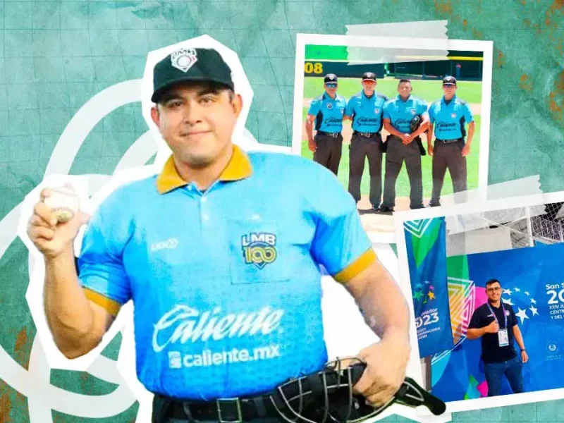 Conoce a Rafael Ramírez, ampayer poblano de la Liga Mexicana de Beisbol  