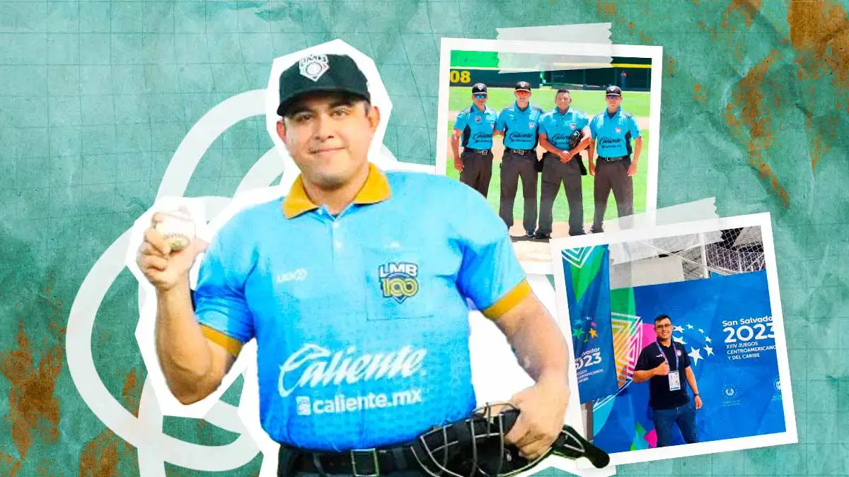 Conoce a Rafael Ramírez, ampayer poblano de la Liga Mexicana de Beisbol  