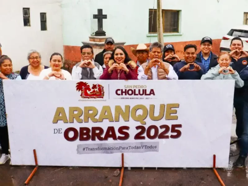 Tonantzin Fernández da banderazo de arranque a obras en Calvario y Cocoyotla