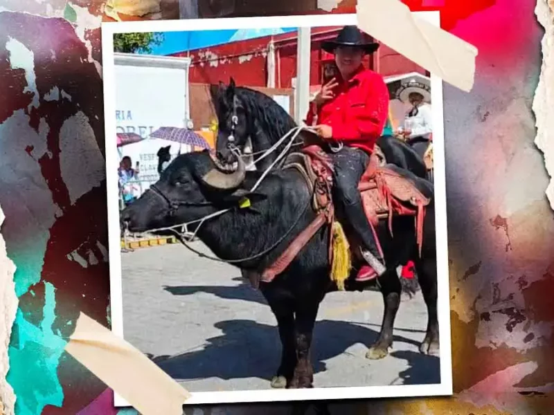 "El Mono", capo del narcomenudeo, encabezó el desfile de Independencia en Amozoc, Puebla