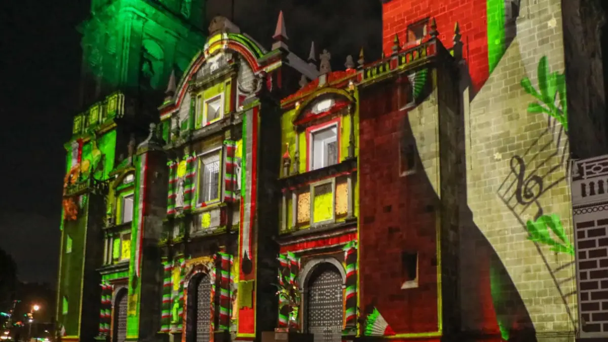Proyectará Gobierno de la Ciudad videomapping "Septiembre Brilla" este 16 de septiembre