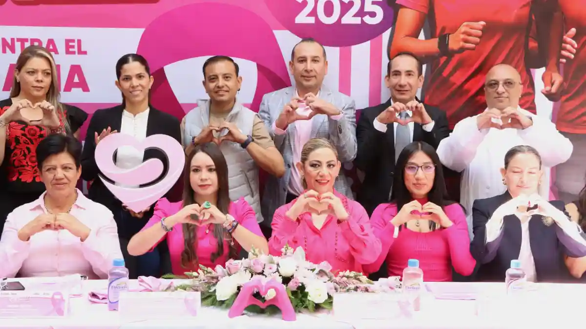 Se suma el Voluntariado del Congreso del Estado a la Carrera Rosa 2025