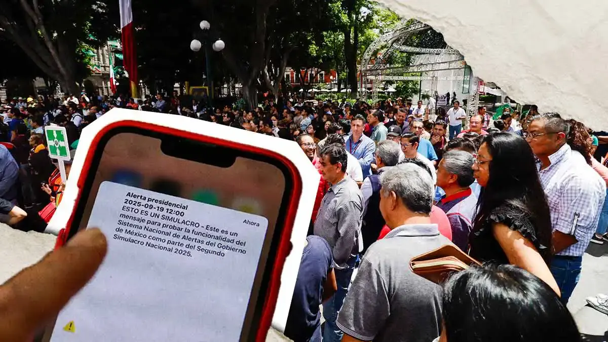 Simulacro Nacional 2025 rompe récord en Puebla con 1.2 millones de participantes