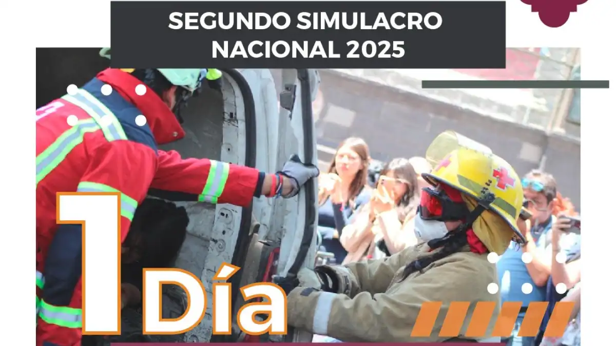 Con el 2º Simulacro Nacional 2025 se activarán más de 14 mil altavoces en el país; Gobierno de la Ciudad invita a participar