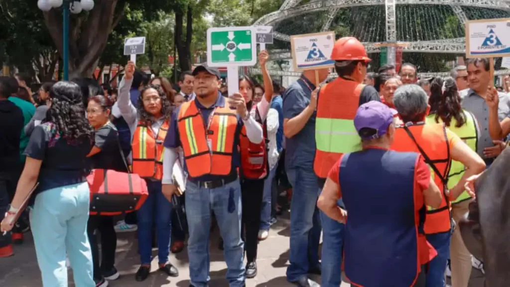 Informe sobre el resultado del 2º Simulacro de Sismo, realizado en el Municipio de Puebla