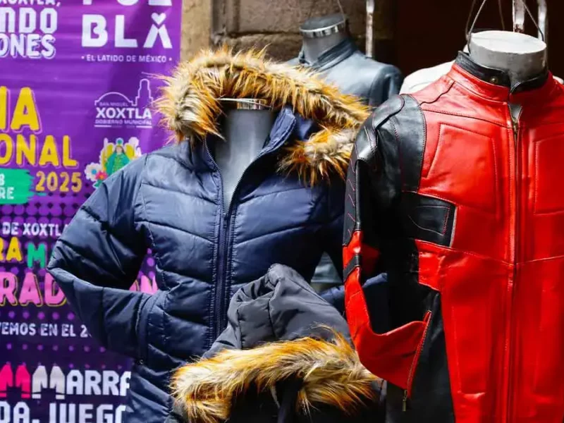 Feria de la Chamarra 2025 en Xoxtla; descuentos, moda y tradición desde 150 pesos