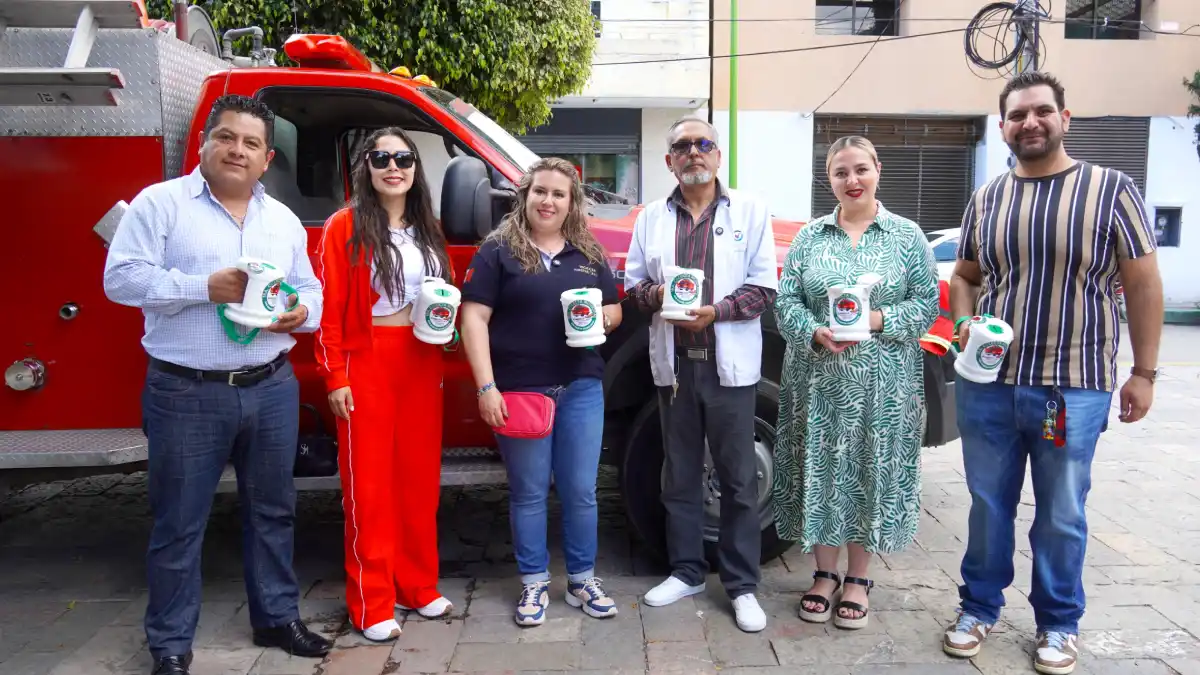 Finaliza primera colecta municipal a favor de bomberos y servicios prehospitalarios en Texmelucan