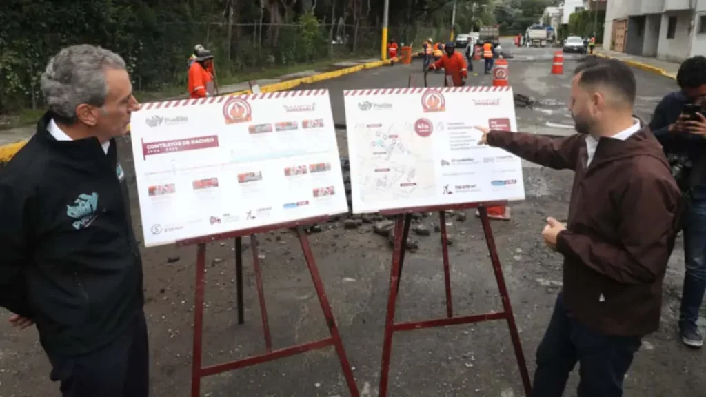 Con paso firme Gobierno de la Ciudad avanza con la Campaña Bacheando Puebla