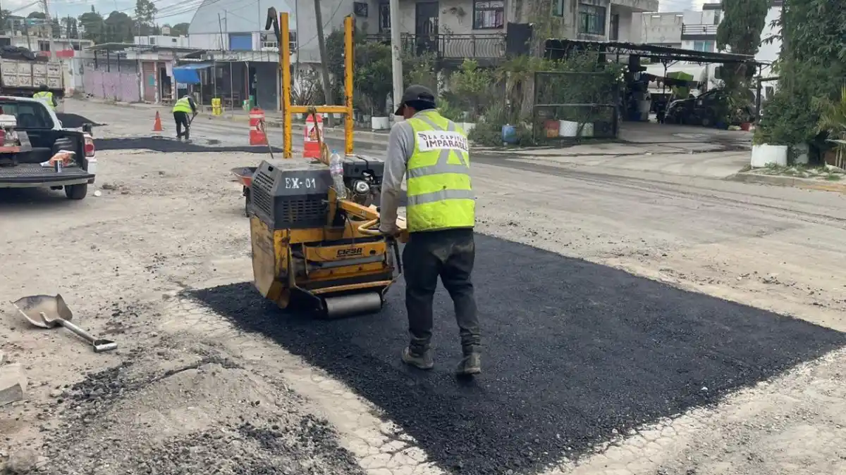 Campaña Capitalina Bacheando Puebla: contribuye a una movilidad segura