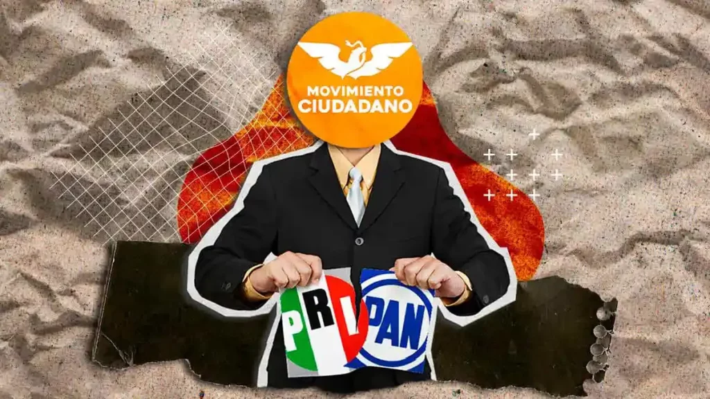 Movimiento Ciudadano rompe con PRI y PAN rumbo a elecciones 2027